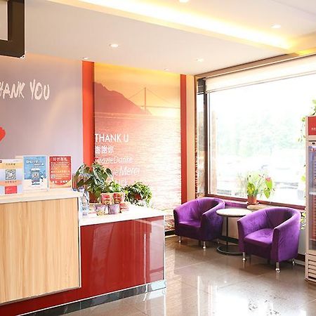 Thank Inn Chain Hotel Shandong Weifang Qingzhou Railway Station Gaoliu Exteriér fotografie