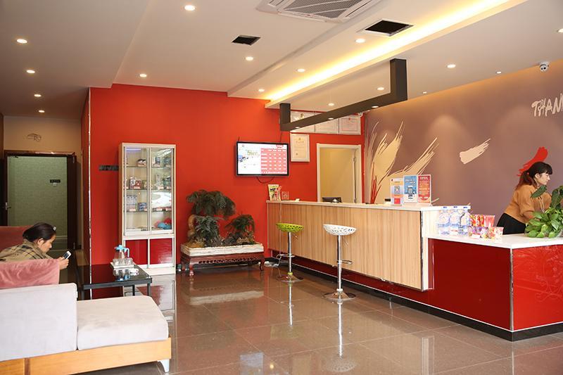 Thank Inn Chain Hotel Shandong Weifang Qingzhou Railway Station Gaoliu Exteriér fotografie